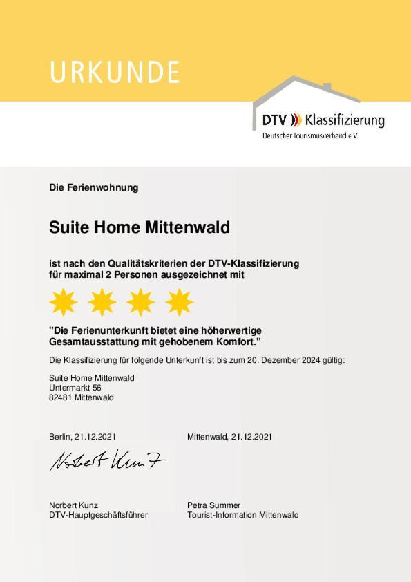 Suite Home Mittenwald Exteriör bild
